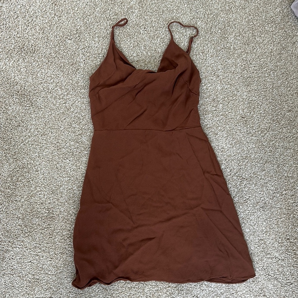ARITZIA SPENCER DRESS - Brown S